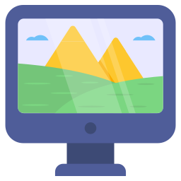 데스크탑 화면 icon