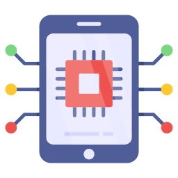 Mobile intelligence icon