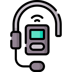 draadloze microfoon icoon