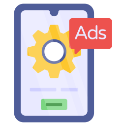 Mobile ad management icon