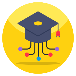 Educational network icon