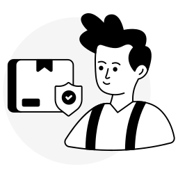 Parcel protection icon