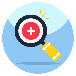 Hospital research icon