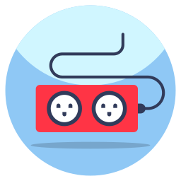 Extension wire icon