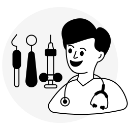Medical equipment icon