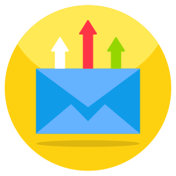 Mail network icon