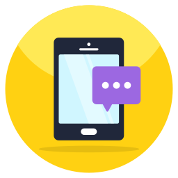 Mobile chat icon