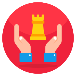 Strategy care icon