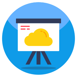 Cloud computing icon