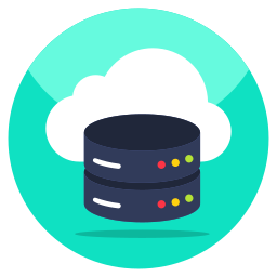 Cloud server icon