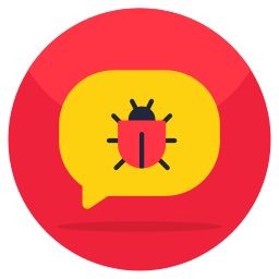 Malware chat icon