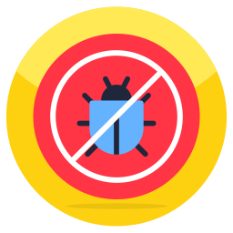 Stop bug icon
