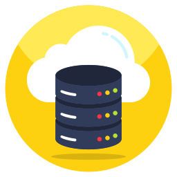 Cloud server icon