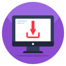 almacenamiento de archivos icono