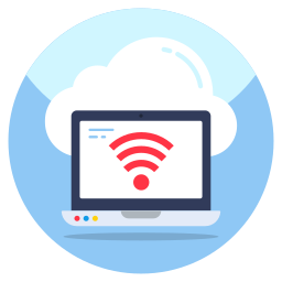 Broadband connection icon