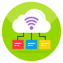 Broadband connection icon