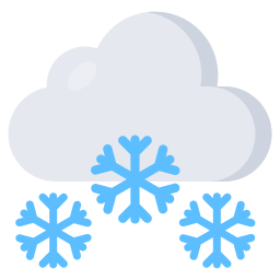 Snow hailing icon