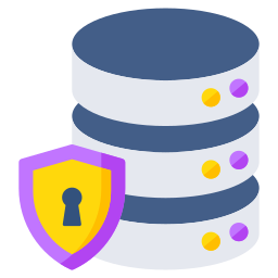 Secure database icon