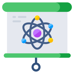 atomaire presentatie icoon