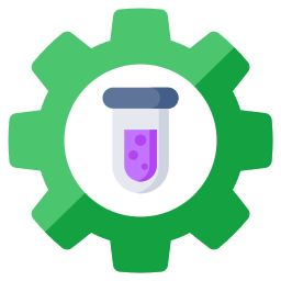 Laboratory management icon