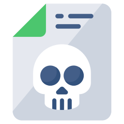 piratería de documentos icono