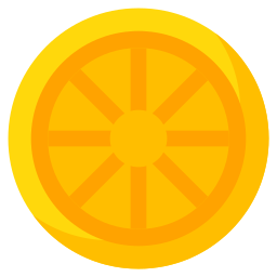 Citrus fruit icon