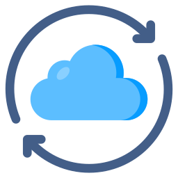 cloudsynchronisatie icoon