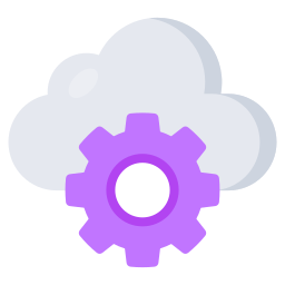 configuración de la nube icono