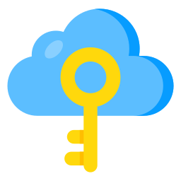 protezione del cloud icona
