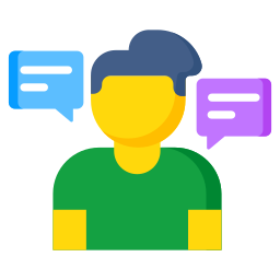 Personal communication icon