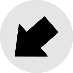 Left and down icon