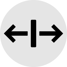 Left and right arrows icon