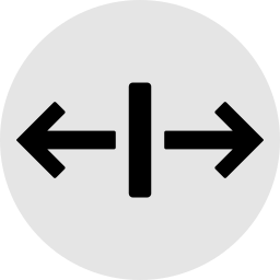 pijlen naar links en rechts icoon