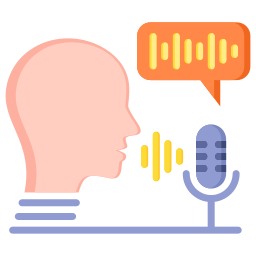 Voice recognition icon