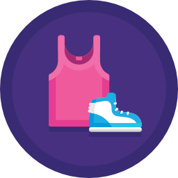 Sport wear icon