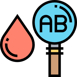 Blood test icon