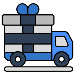 consegna logistica icona