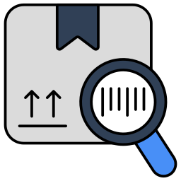 scannen van streepjescodes icoon