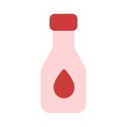 bottiglia di vetro icona