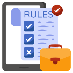 Employment rules icon