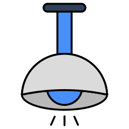 hangende lamp icoon
