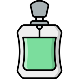 profumo in bottiglia icona