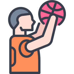 basketballer icoon