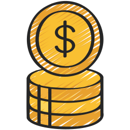 Coin stack icon