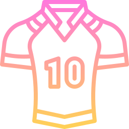 maglia da rugby icona