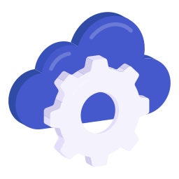 Cloud setting icon