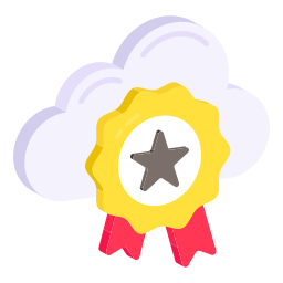 emblema de la nube icono