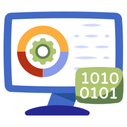 gegevensconfiguratie icoon