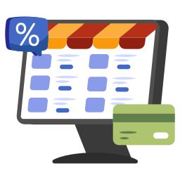 Card payment discount icon