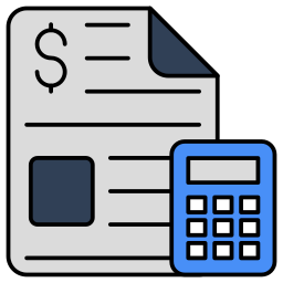 Financial calc icon